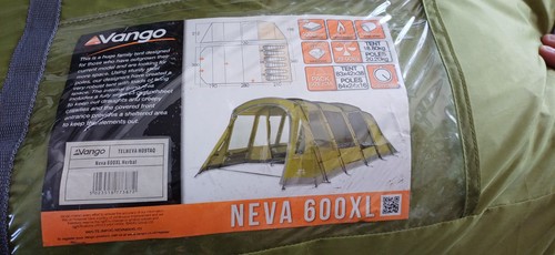 Vgc vango neva - vgc, 600xl,