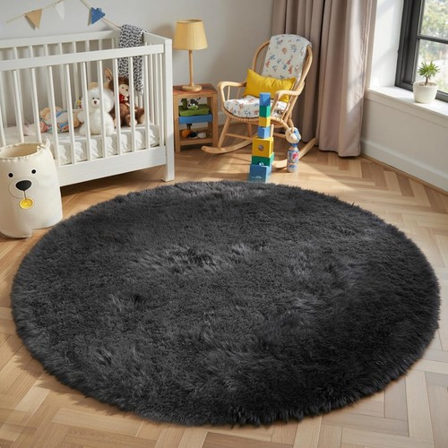 Ultra soft round shag - ultra, rug