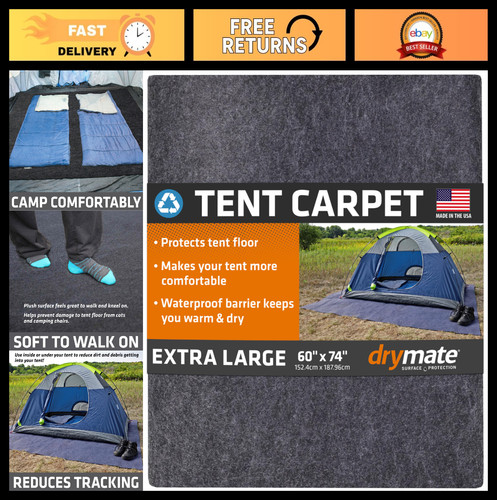 Waterproof camping tent - waterproof, carpet