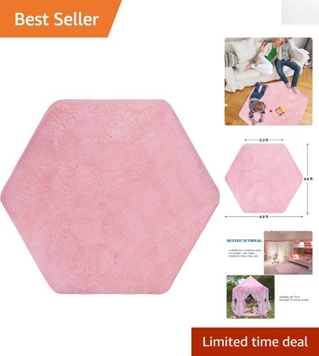 Versatile coral pink hexagon - versatile,